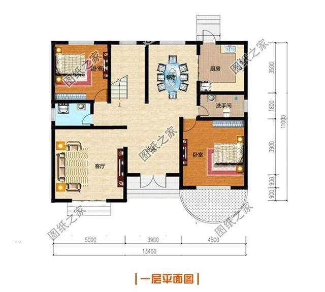三款帶煙囪的二層鄉(xiāng)村別墅設(shè)計圖紙，給你不一樣的農(nóng)家生活