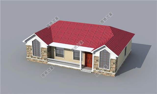 讓你一眼就能相中的一層房屋設(shè)計(jì)圖紙，簡(jiǎn)單低調(diào)不張揚(yáng)