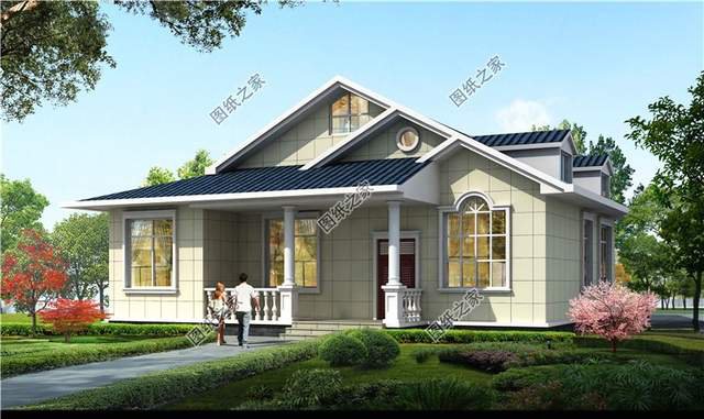 讓你一眼就能相中的一層房屋設(shè)計(jì)圖紙，簡(jiǎn)單低調(diào)不張揚(yáng)