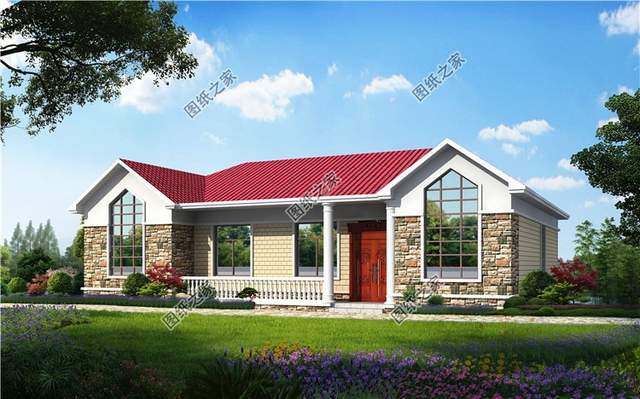 讓你一眼就能相中的一層房屋設(shè)計(jì)圖紙，簡(jiǎn)單低調(diào)不張揚(yáng)