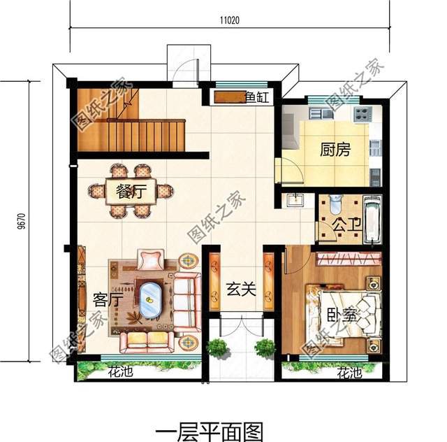 農(nóng)村三層現(xiàn)代風(fēng)別墅設(shè)計圖，讓我們把時尚帶回家