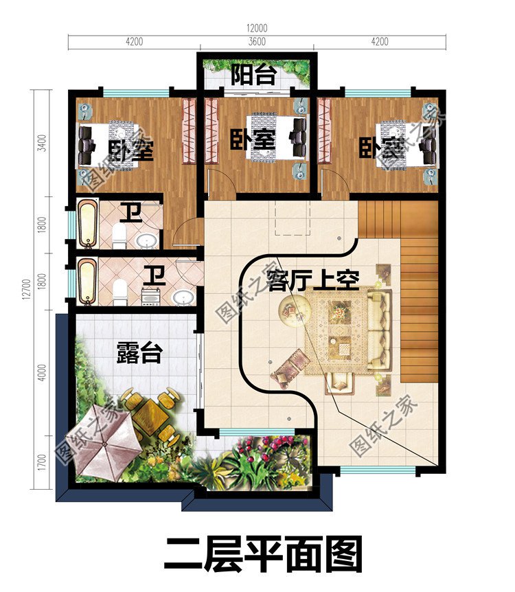 農(nóng)村二層房屋設(shè)計(jì)