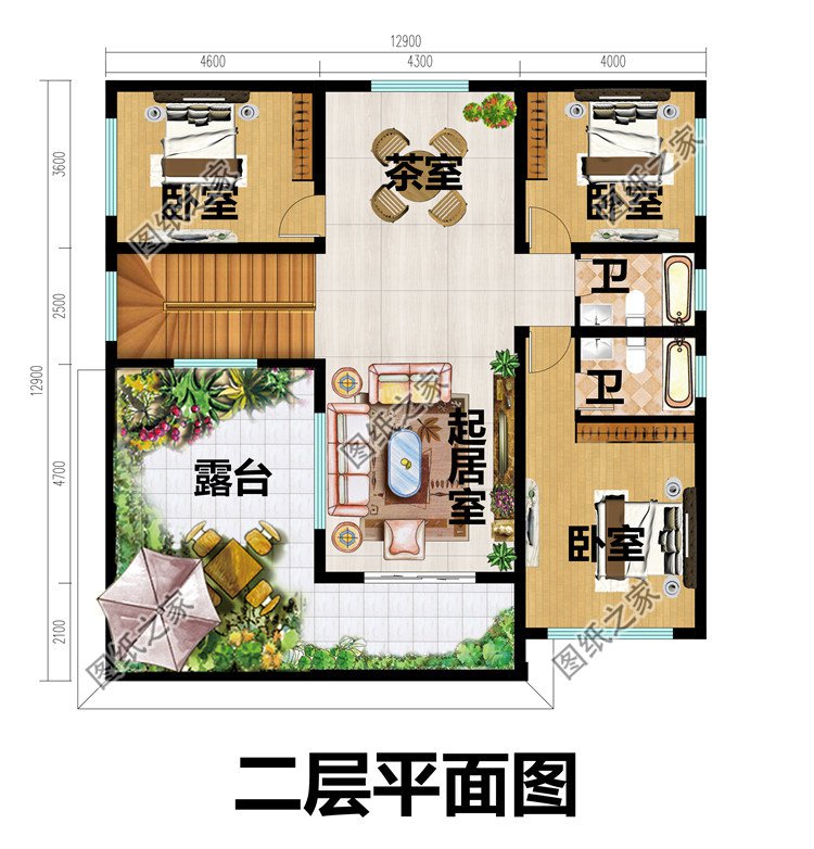 農(nóng)村二層房屋設(shè)計(jì)