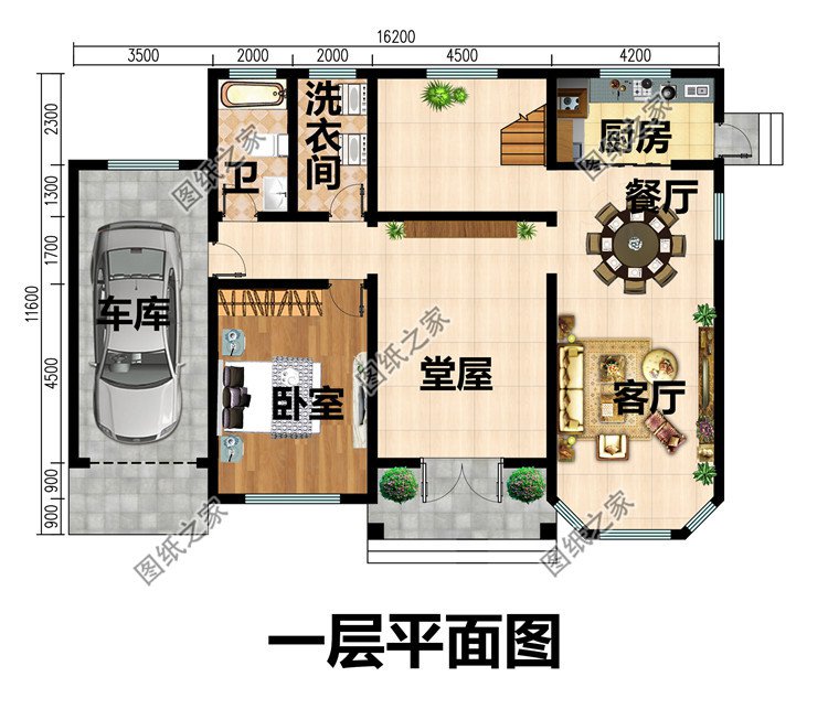 二層農(nóng)村小別墅設(shè)計圖