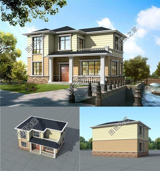 占地90平方的二層農(nóng)村房屋設(shè)計，讓我們的生活因它而溫暖