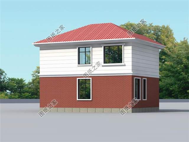 占地90平方的二層農(nóng)村房屋設(shè)計，讓我們的生活因它而溫暖