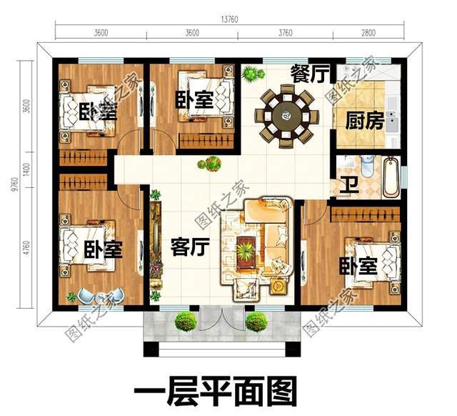 農(nóng)村徽派別墅設(shè)計圖，融中華文化之精華，享外界之贊嘆