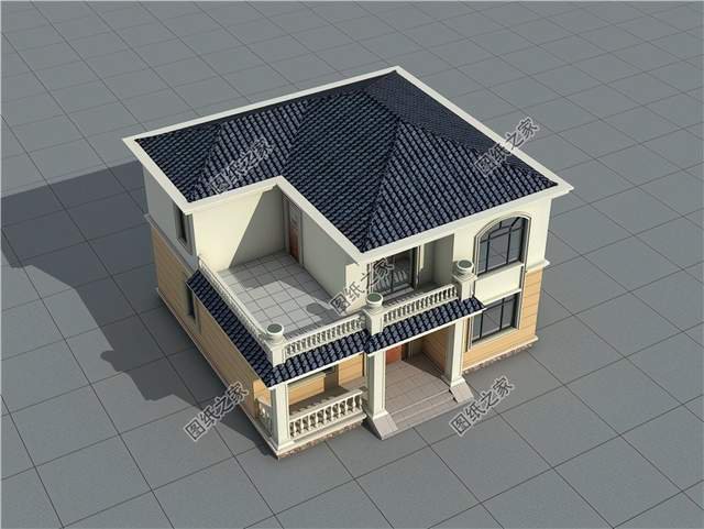 帶露臺(tái)的磚混結(jié)構(gòu)自建房，居住悠閑又輕松，看了的都說好