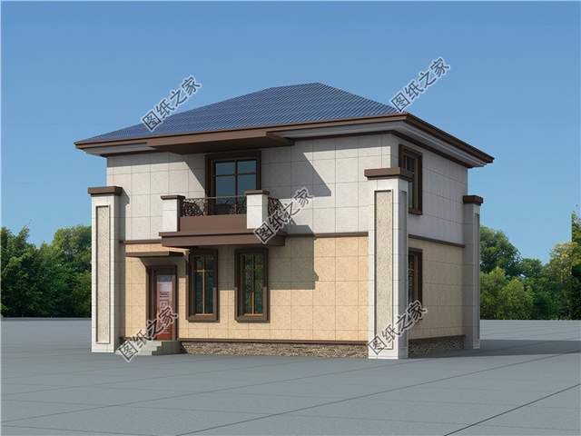 框架結(jié)構(gòu)二層別墅，安全又舒適，建了都說(shuō)好