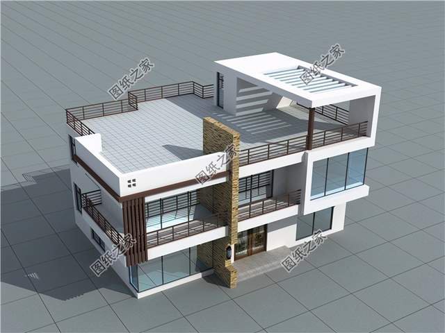 框架結(jié)構(gòu)二層別墅，安全又舒適，建了都說(shuō)好