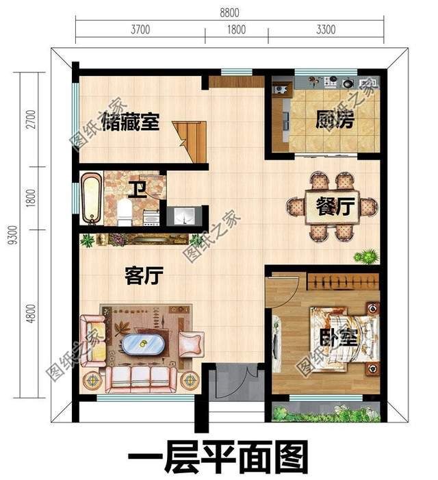 外觀優(yōu)雅，生活舒適，三層自建房的上佳選擇