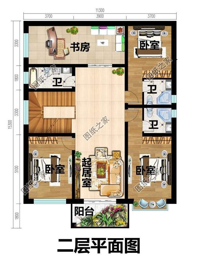 30萬左右平屋頂別墅，生活的優(yōu)選，優(yōu)雅又大氣