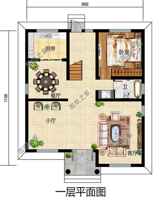 農(nóng)村15萬元二層小樓，戶小卻精，溫馨典雅的生活