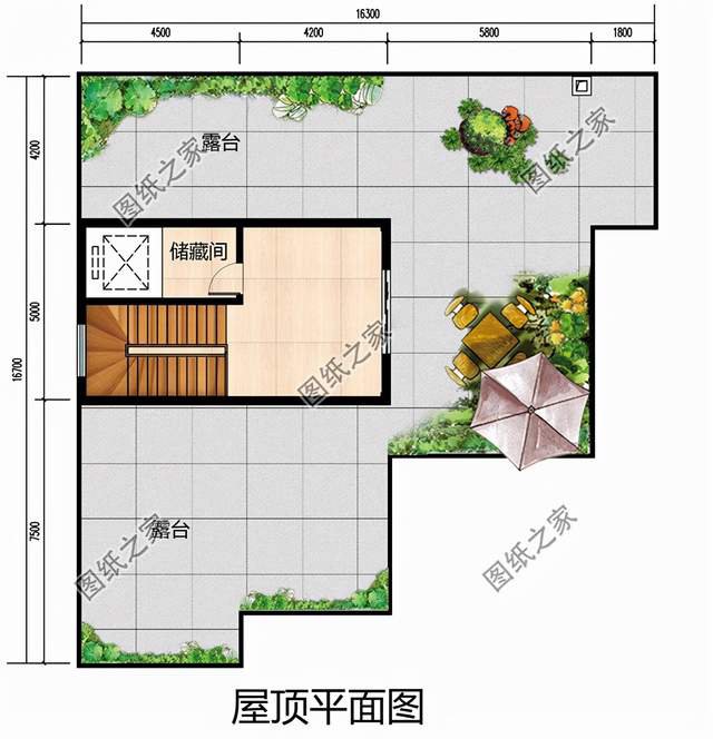 建三層半樓房設(shè)計(jì)圖，高屋建瓴地倚天的大氣生活