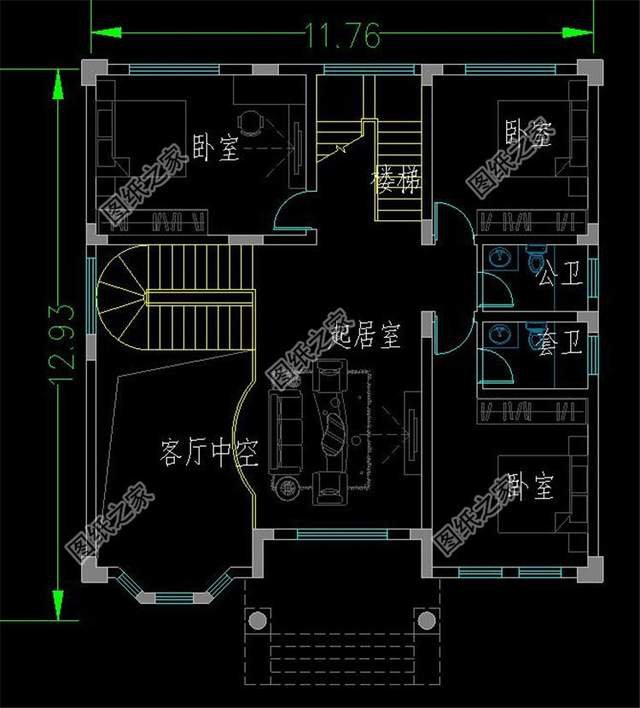 建三層半樓房設(shè)計(jì)圖，高屋建瓴地倚天的大氣生活