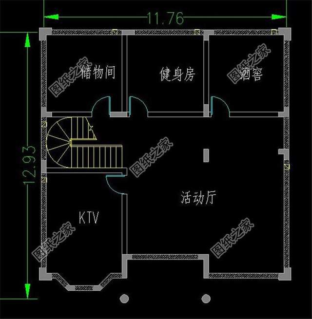 建三層半樓房設(shè)計(jì)圖，高屋建瓴地倚天的大氣生活