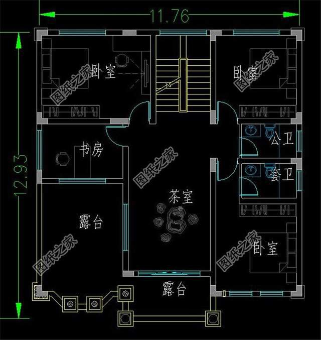建三層半樓房設(shè)計(jì)圖，高屋建瓴地倚天的大氣生活
