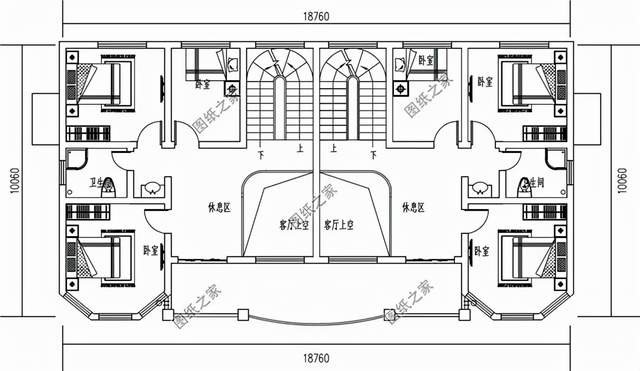 兩層雙拼別墅，小家獨(dú)一統(tǒng)，大家合不離