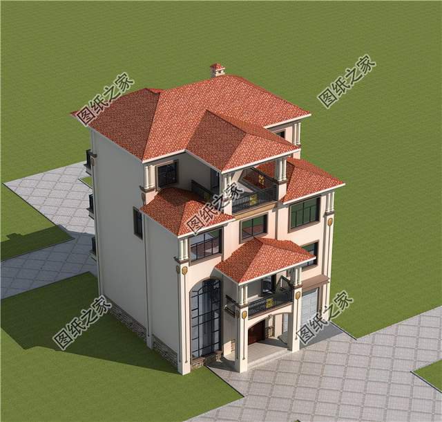 中式和現(xiàn)代結(jié)合的別墅，領(lǐng)略新中式別墅的美