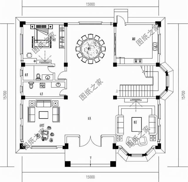 中式和現(xiàn)代結(jié)合的別墅，領(lǐng)略新中式別墅的美