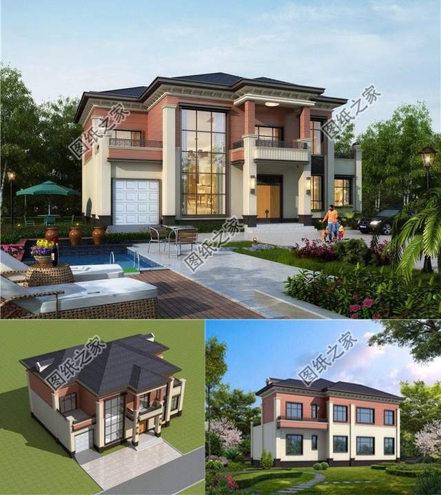 帶車庫的獨棟別墅，出入方便有需要，喜笑顏開每一天