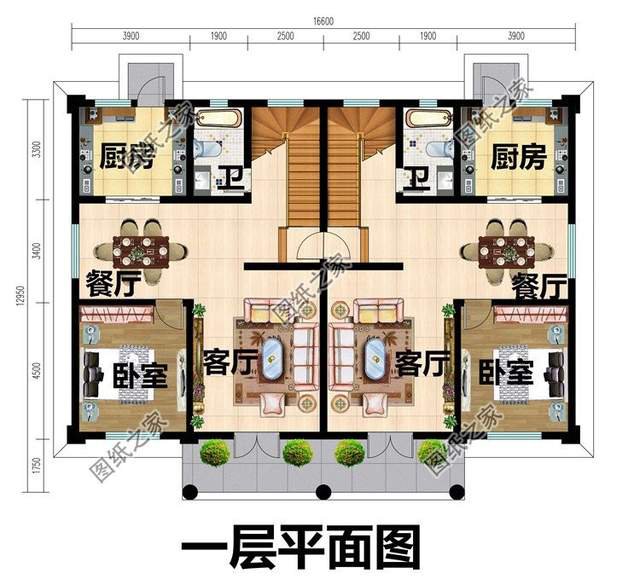 歐式二層雙拼自建房，田園的風光，家人的陪伴