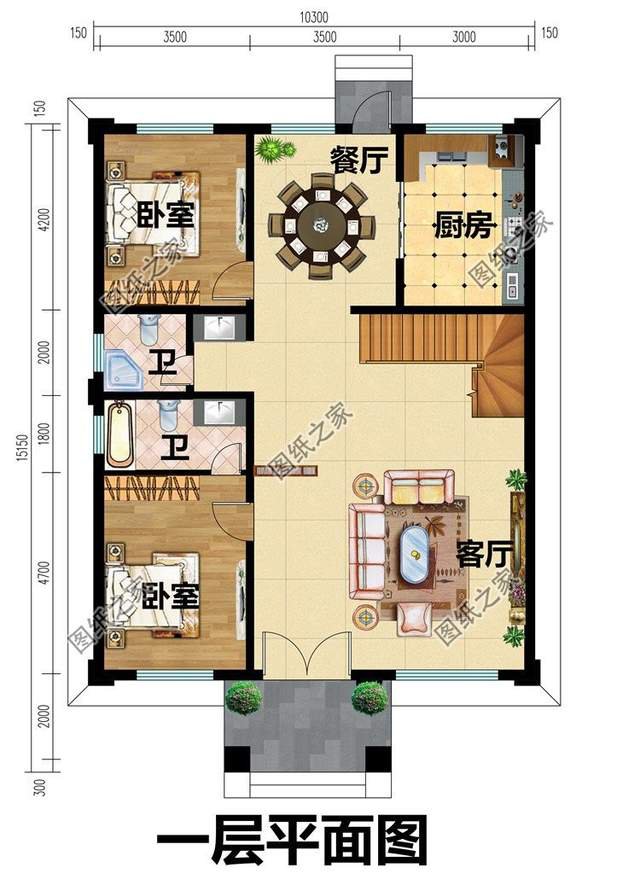 農(nóng)村三層挑空別墅，視野寬闊，心胸寬廣的居家體驗