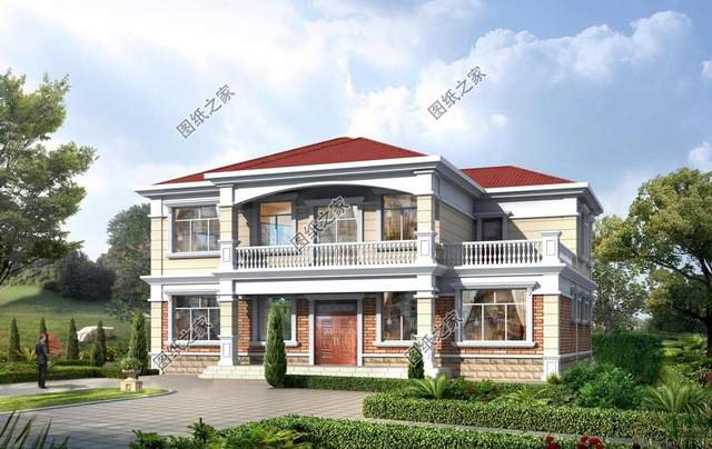 四開間二層自建房，實(shí)用雖為先，優(yōu)雅卻共存