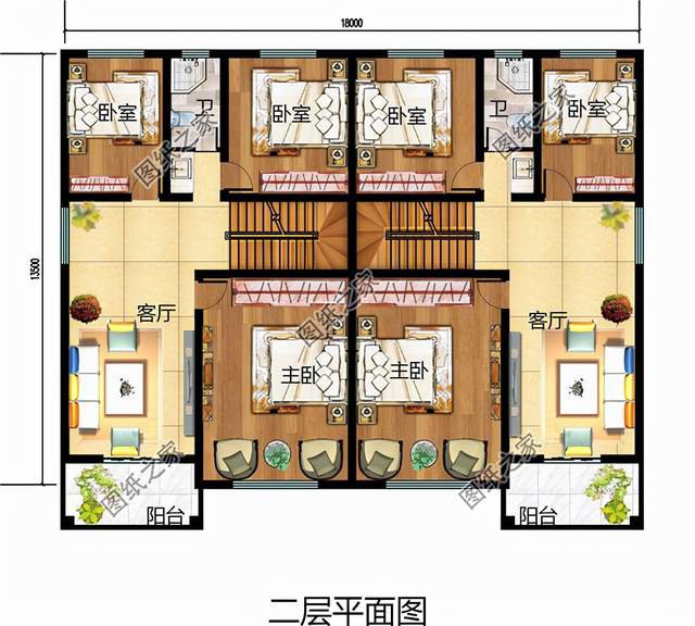 帶露臺(tái)的雙拼自建房，悠閑生活喜津津，兄弟齊心日子欣