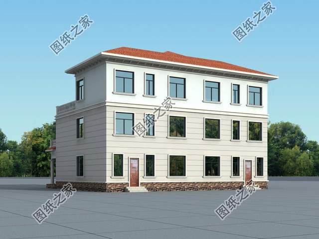 帶露臺(tái)的雙拼自建房，悠閑生活喜津津，兄弟齊心日子欣