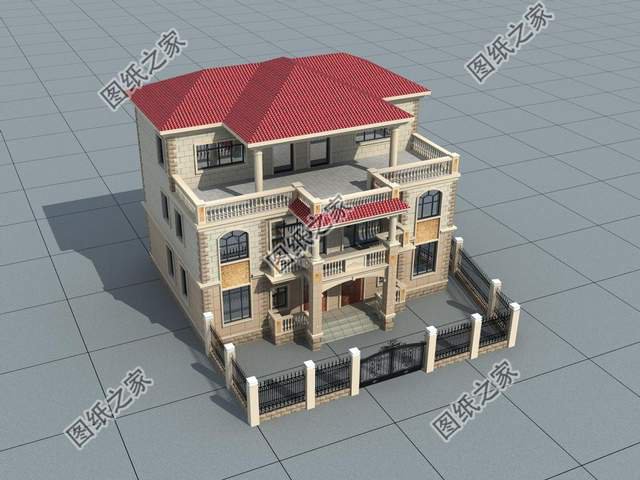 帶露臺(tái)的雙拼自建房，悠閑生活喜津津，兄弟齊心日子欣