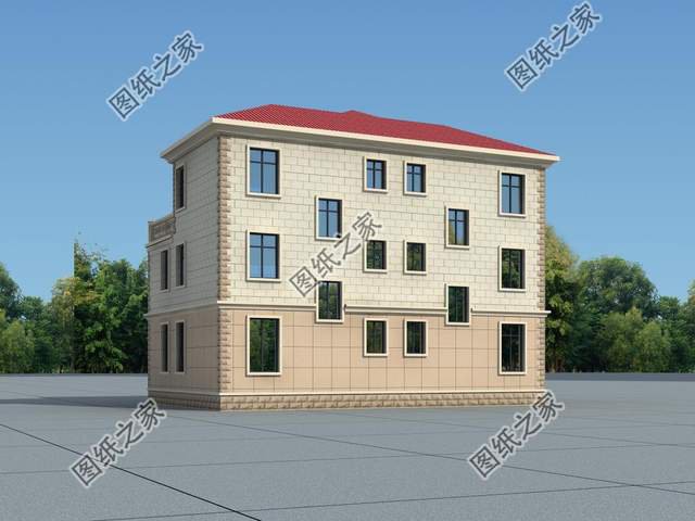 帶露臺(tái)的雙拼自建房，悠閑生活喜津津，兄弟齊心日子欣