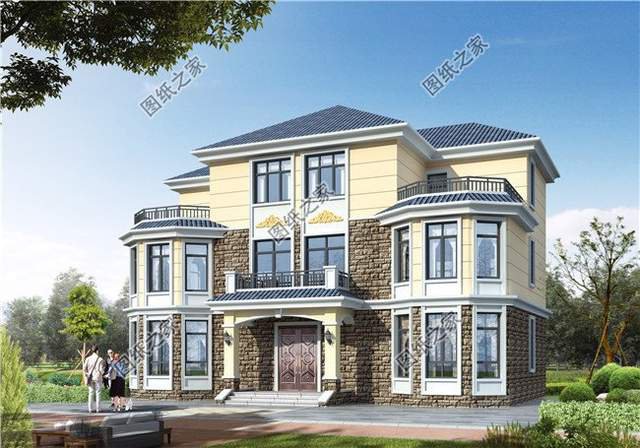 帶露臺(tái)的雙拼自建房，悠閑生活喜津津，兄弟齊心日子欣