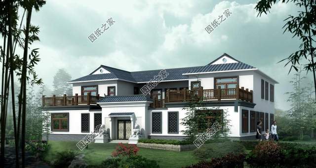 帶車庫的四合院別墅，庭院真享受，出入方便且融入生活