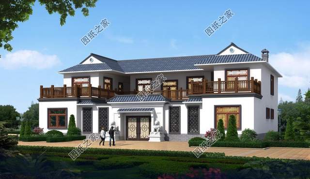 帶車庫的四合院別墅，庭院真享受，出入方便且融入生活