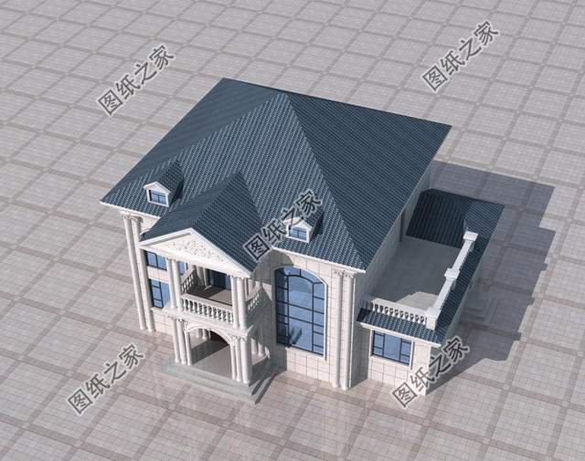 農(nóng)村帶露臺二層挑空別墅，讓大氣深入內斂，讓蓬勃充滿眼睛