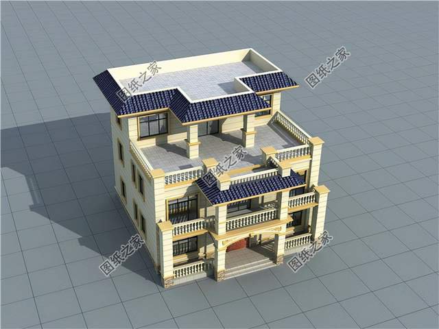 農(nóng)村新式平屋頂三層自建房，讓生活擁有更多的美好瞬間