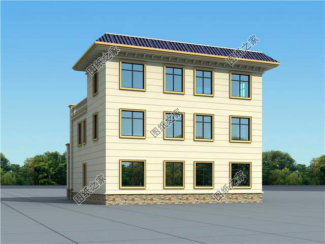 農(nóng)村新式平屋頂三層自建房，讓生活擁有更多的美好瞬間