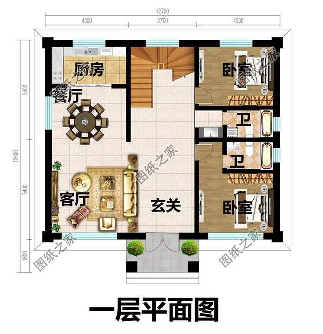 歐式三開間二層自建房，讓生活更美滿，讓幸福更甜蜜