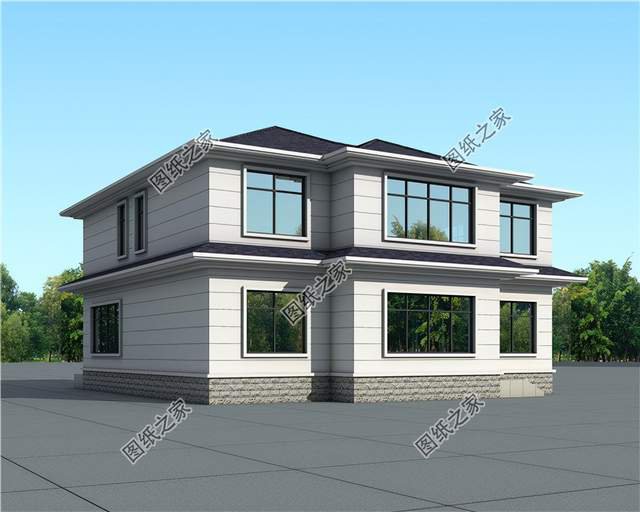 新中式三開間二層別墅，傳統(tǒng)與現(xiàn)代的結(jié)合，讓生活更美好