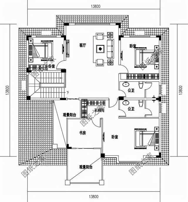 新中式三開間二層別墅，傳統(tǒng)與現(xiàn)代的結(jié)合，讓生活更美好