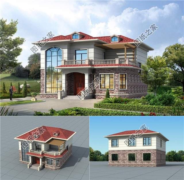 農(nóng)村新款帶地下室別墅，防潮儲物兩不誤，娛樂日常歡樂多