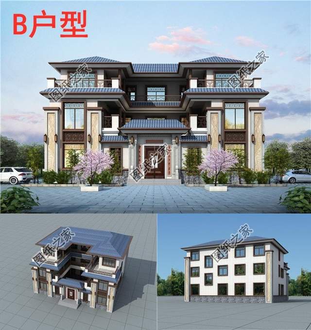 新中式四合院，古色古香新現(xiàn)代，藍(lán)瓦中庭享長寧