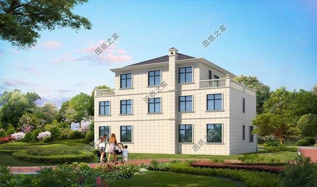 三層別墅帶車庫(kù)，車庫(kù)安置便出行，高登露臺(tái)賞繁星