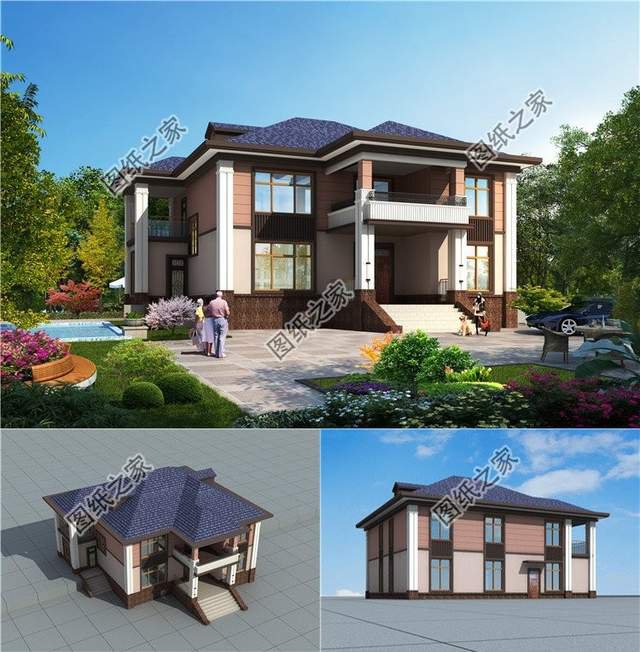 文化石裝飾的別墅，健康環(huán)保還古典，耐用耐磨又優(yōu)雅