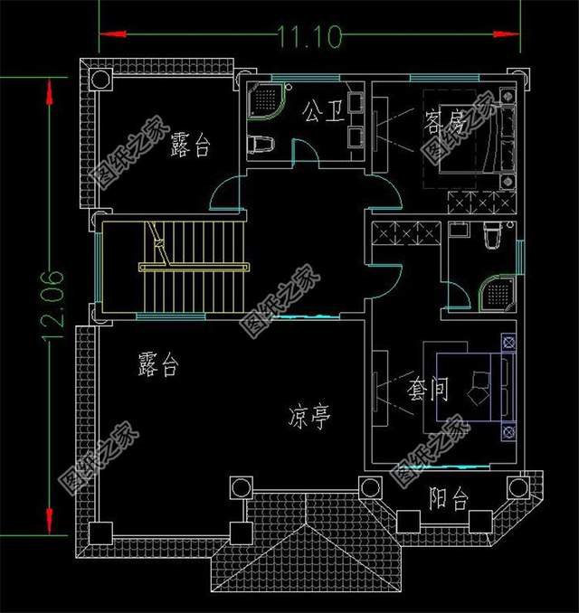 文化石裝飾的三層別墅，健康環(huán)保還耐磨，美觀實用還大氣