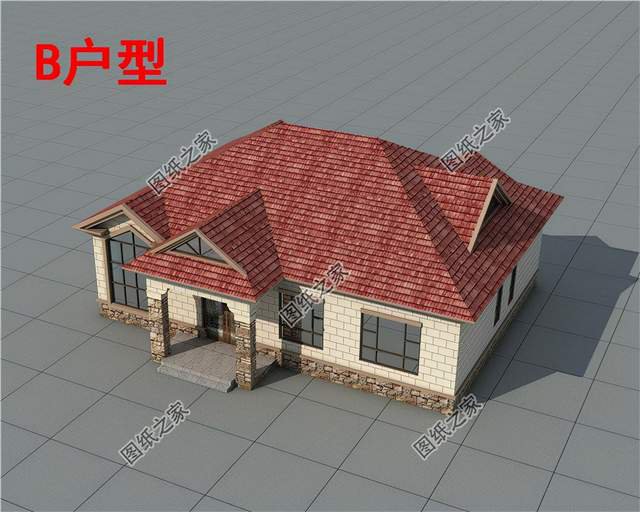 帶仿石瓷磚的一層，安全又環(huán)保，生活更舒適