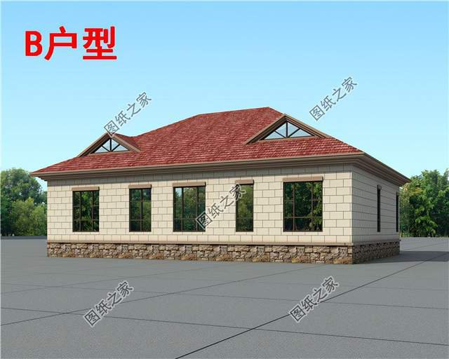 帶仿石瓷磚的一層，安全又環(huán)保，生活更舒適