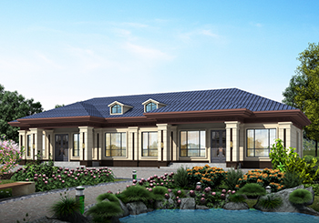 農(nóng)村兄弟雙拼平房別墅設(shè)計(jì)圖，獨(dú)門獨(dú)戶，一層也能建雙拼