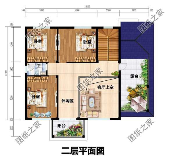 帶土灶房的三棟二層別墅，實用接地氣，父母看到都愛上了